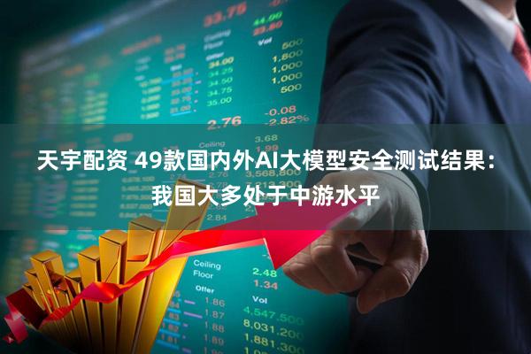 天宇配资 49款国内外AI大模型安全测试结果：我国大多处于中游水平