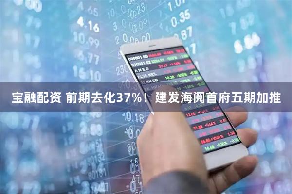 宝融配资 前期去化37%！建发海阅首府五期加推