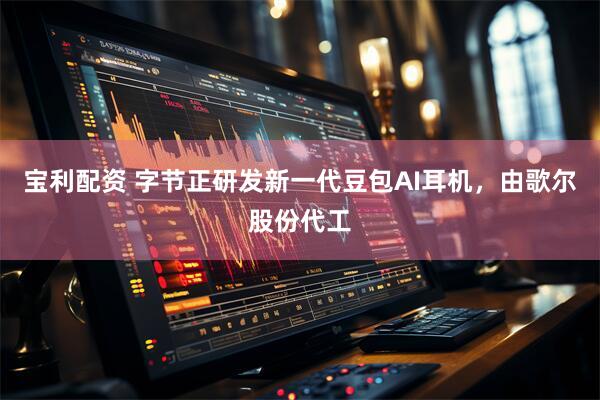 宝利配资 字节正研发新一代豆包AI耳机，由歌尔股份代工